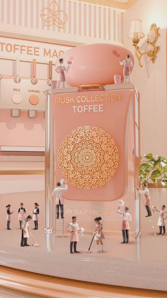 Gulf Orchid, Musk Collection Toffee, Eau de Parfum, Damen, Produktbild 