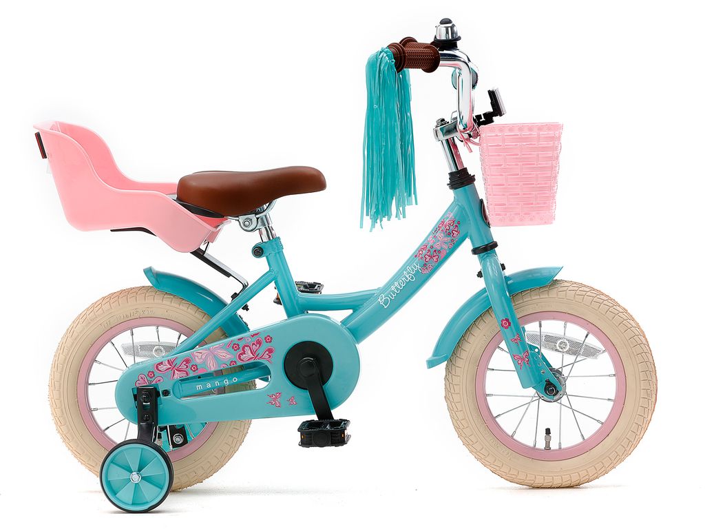 Kinderfahrrad 14 Zoll Fahrrad für Kinder Mädchen Kinderrad Mädchenfahrrad Katze 