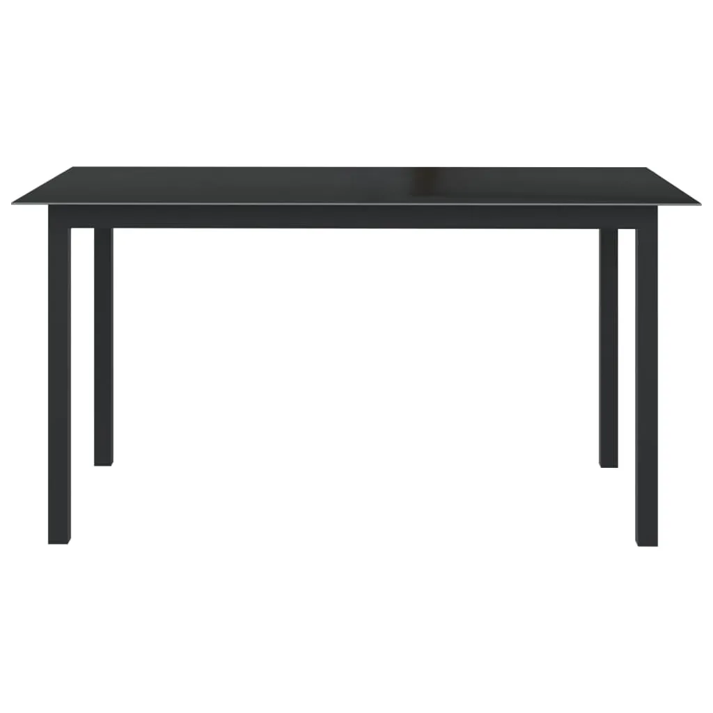 Tavolo Esterno Alluminio vidaXL 150x90 | Prezzo Basso, Alta Resa