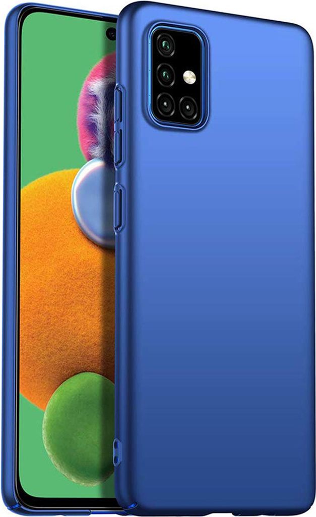 Galaxy A51 5G Hülle, LaimTop Ultra Dünn Hart PC Matt Handyhülle Anti-Slip Anti-Fingerabdruck Schutzhülle für Samsung Galaxy A51 5G Blau