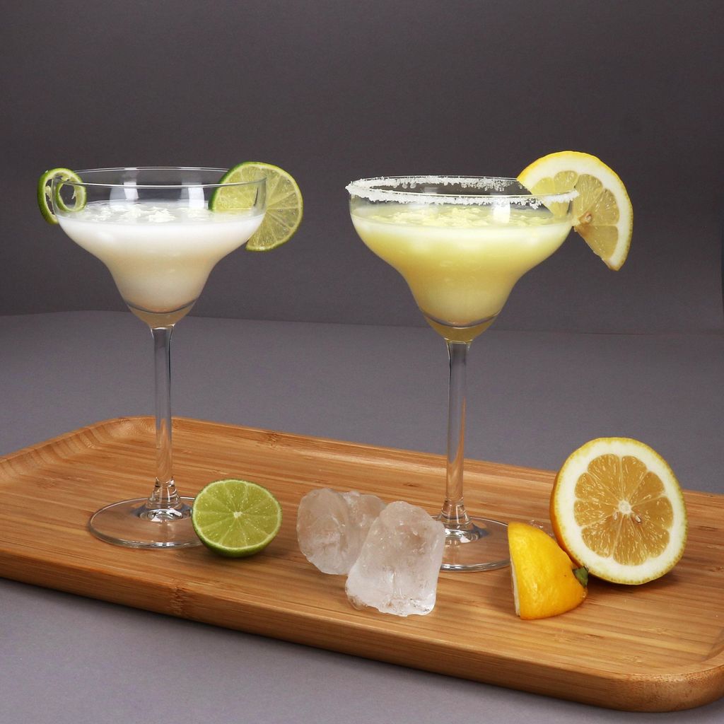 4x Margarita Gläser mit Fuß 4 Personen Drinks Cocktail-Glas