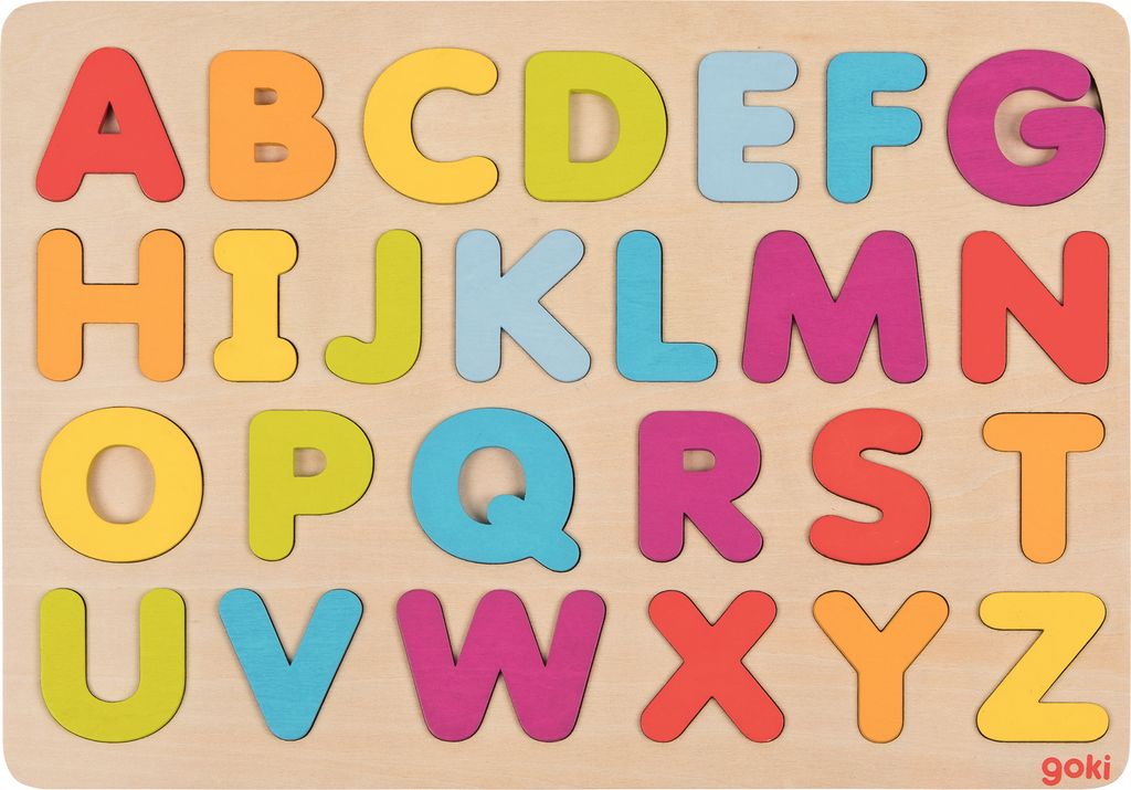 GOKI Gollnest & Kiesel Alphabetpuzzle Produktbild 