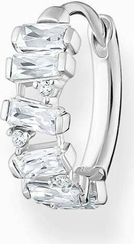 THOMAS SABO Creole silber/ Weisse Steine CR665-051-14 Produktbild 
