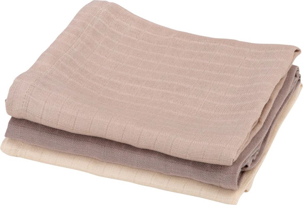 Muslins, 3 pcs., Moonlight Beige 101130011 Produktbild 