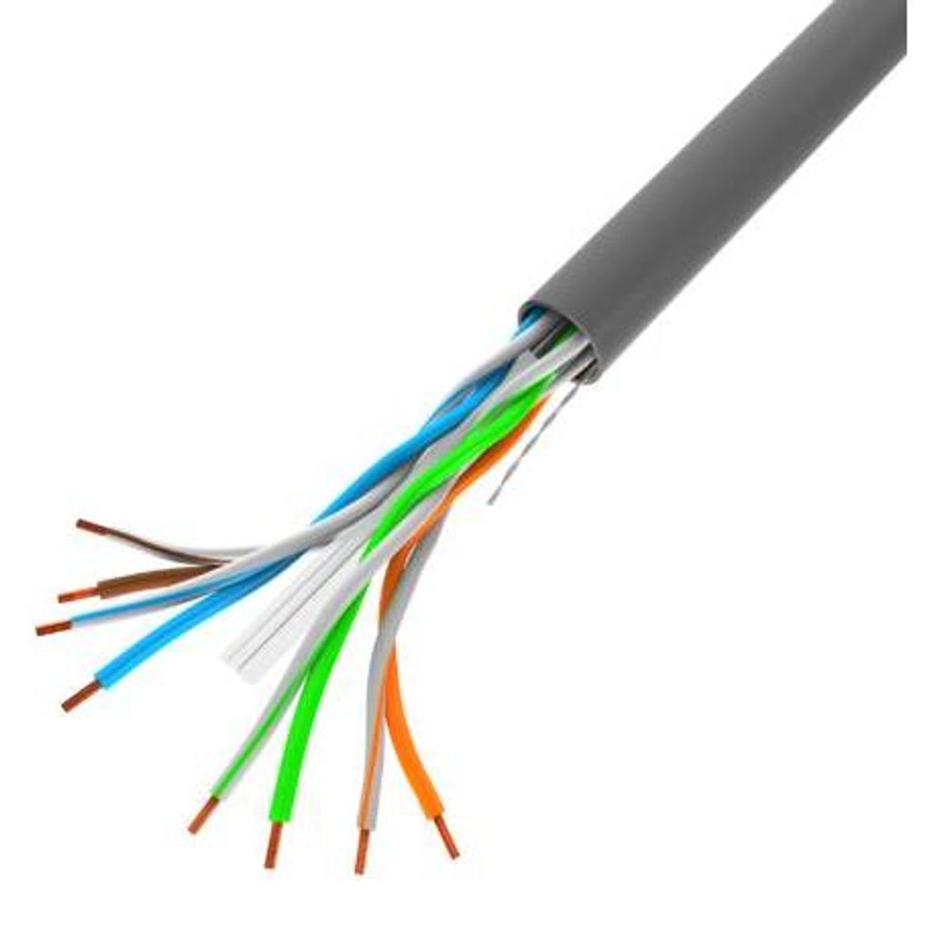 Lanberg LCU6-10CC-0305-S, 305 m, U/UTP (UTP), Šedá Obrázok produktu 