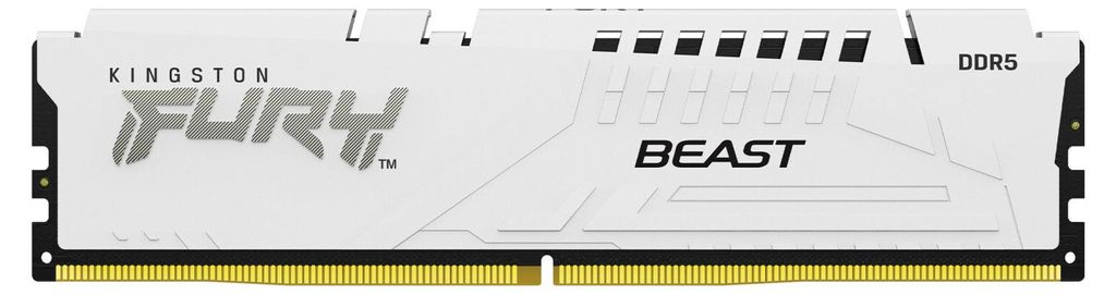 Kingston 16GB DDR5 5600MHz Fury Beast White (KF556C40BW-16) Obrázok produktu 