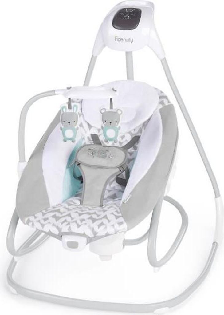 Babywippe, Schaukel 2 in 1, Elektrisch, Musik, 180° Produktbild 
