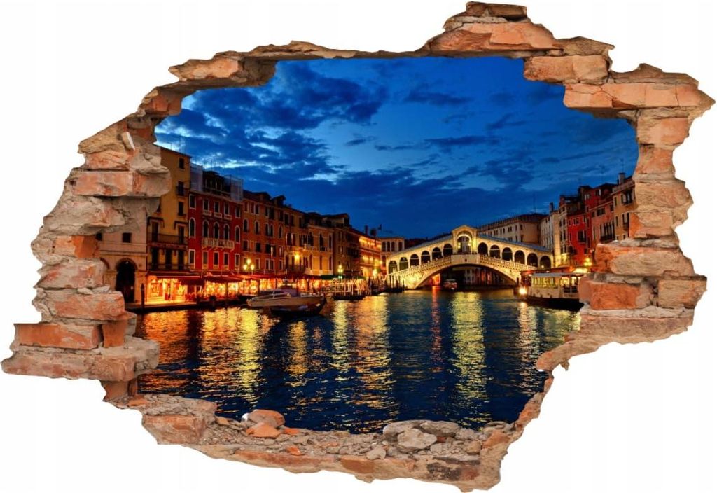 HUBDECO Selbstklebende 3d-Tapete - Fototapete Aufkleber mit Mattem Laminat Überzogen - auf Fliesen, Plexi, Möbeln, Schränken, Spiegeln - 110 x 1...