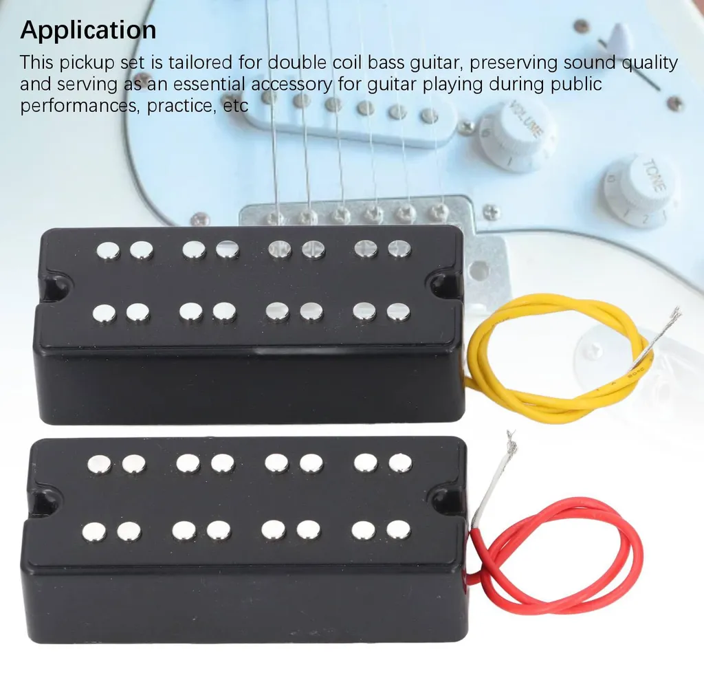 Eliminer les Ronflements Basse : Micros Humbucker 4 Cordes Double Bobine - 17