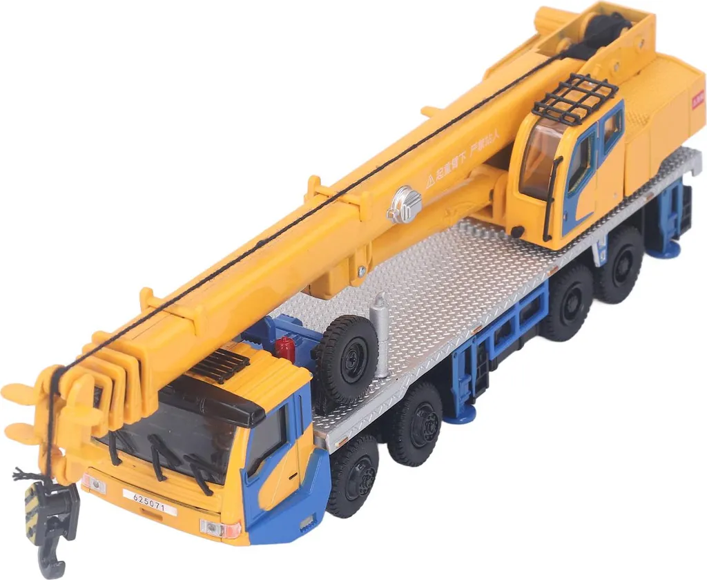 Camion-grue miniature 1:55 robuste cadeau idéal pour petit ingénieur