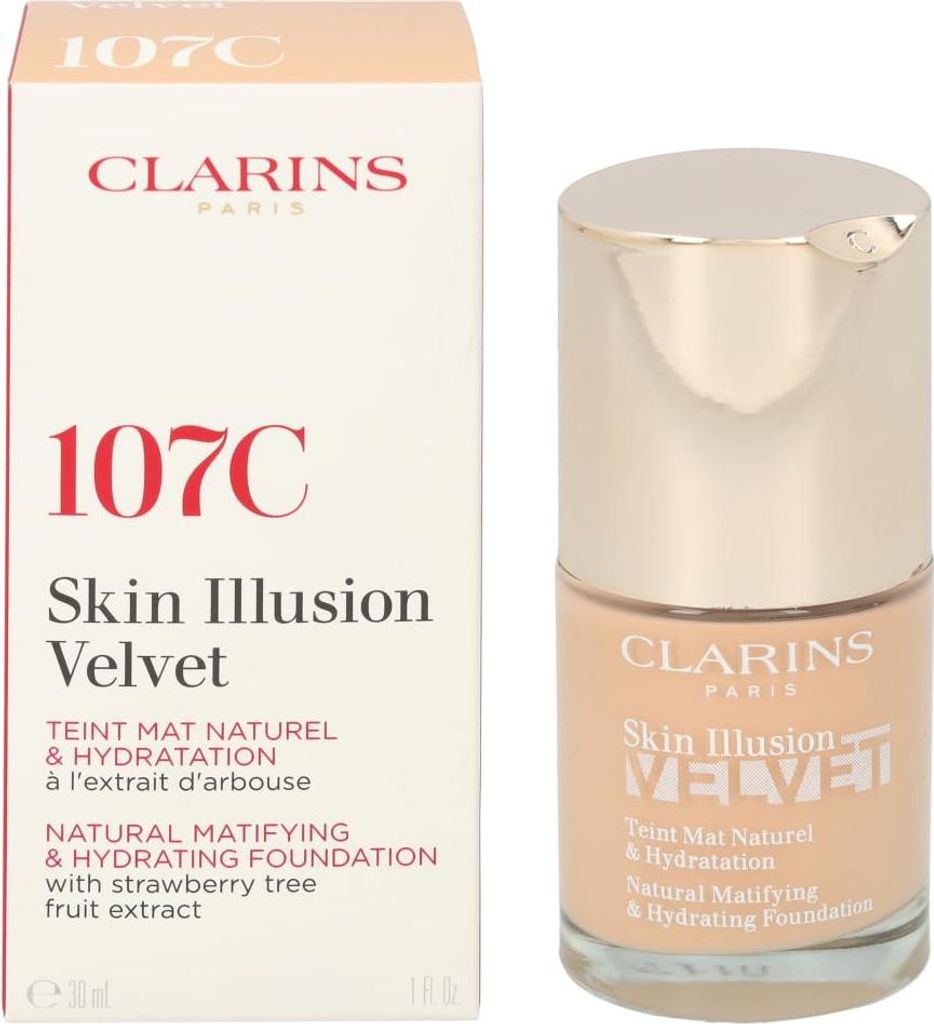 Clarins Skin Illusion Velvet Natural Fond de Teint Image du produit 