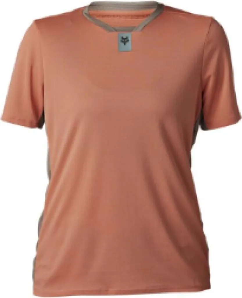 Maillot Fox Defend Femme XL Saumon - Idéal pour Enduro et Sorties Estivales