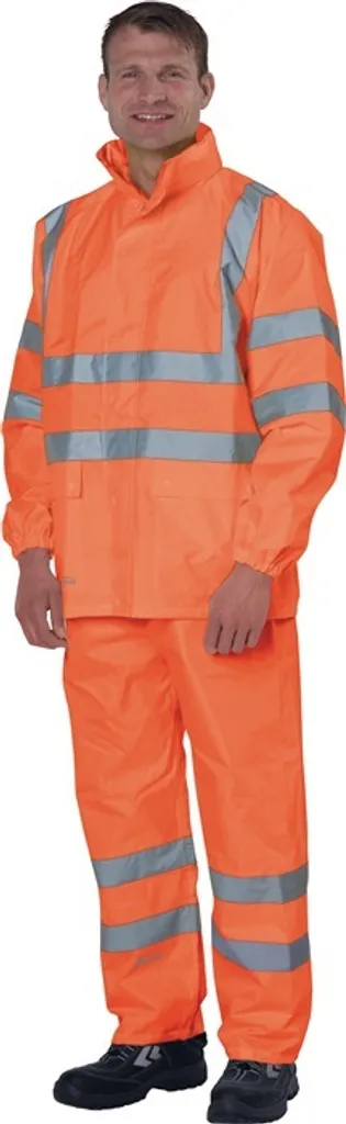 Giacca Pioggia Arancione XXL PREVENT Alta Visibilità | Offerta Lavoro