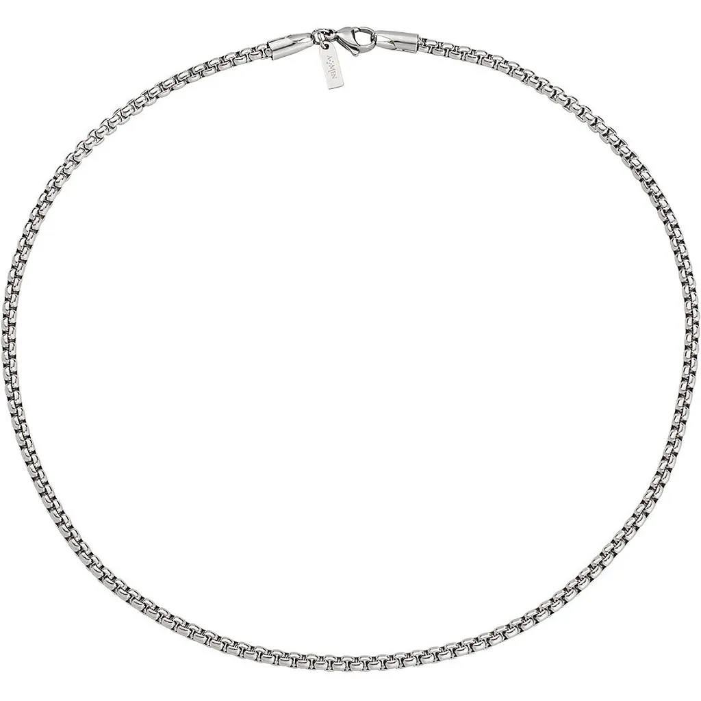 Collane Catena base Amen Argento Da 50 cm a 70 cm Collezione Acciaio - donna