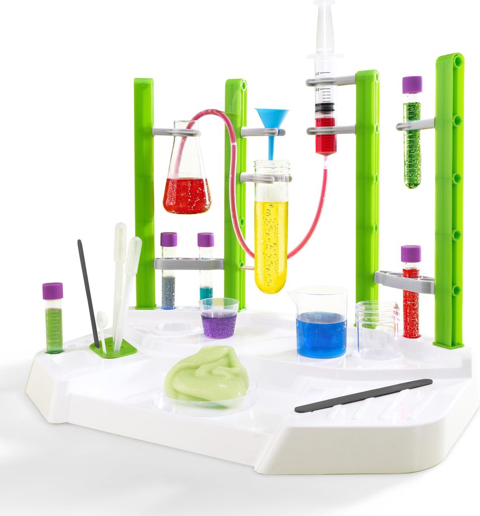 Produktbild von Chemie-Experiment-Heizset – Laborbrenner, Stativ, Becher, Rührstab & Zubehör – Komplettes Schülerversuchs-Set Für Schule Und Hobby-Labor