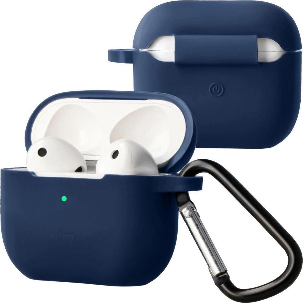 Silikonhülle mit Karabiner für AirPods 4, Bizon Case Produktbild 