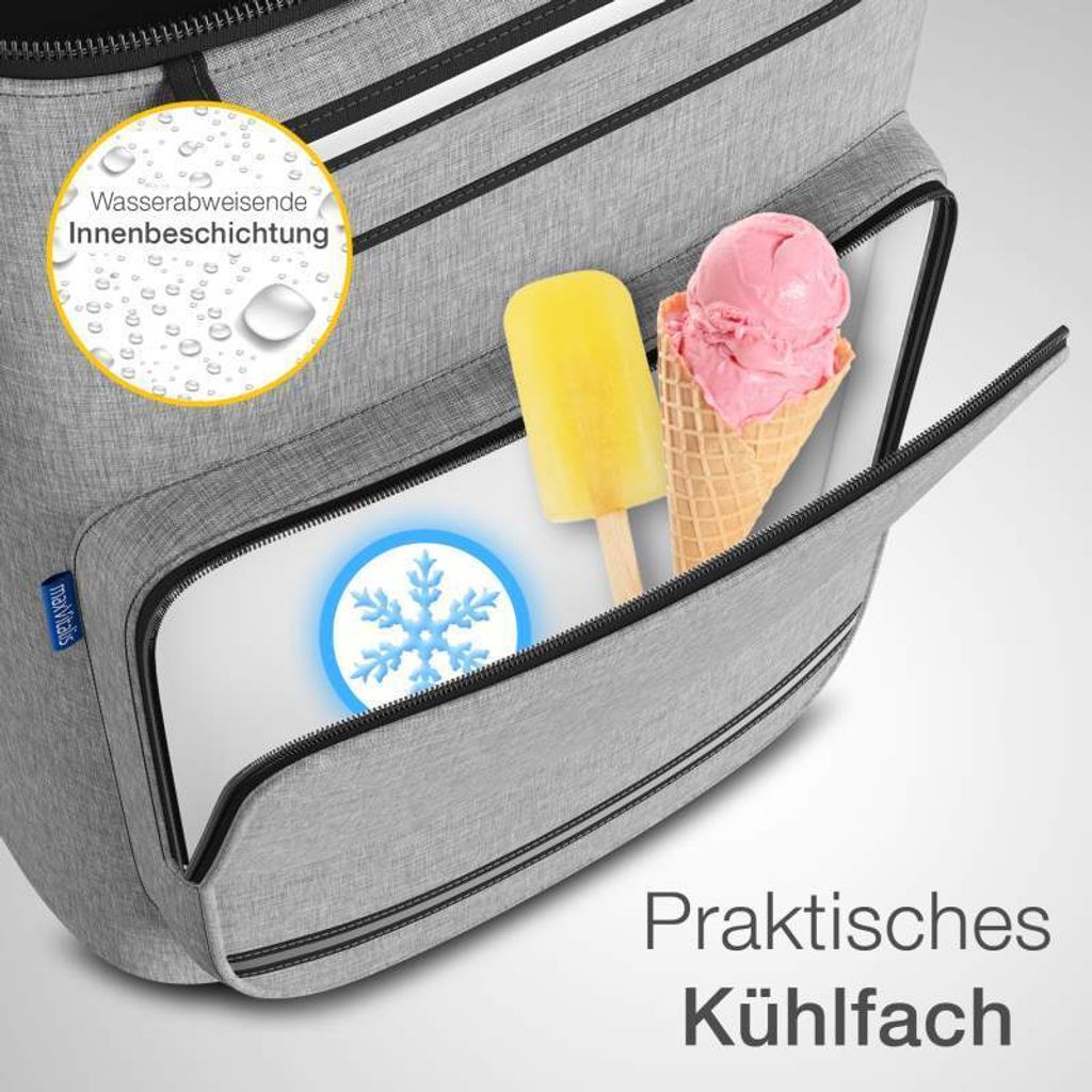maxVitalis Einkaufstrolley klappbar, Einkaufswagen mit Produktbild 7