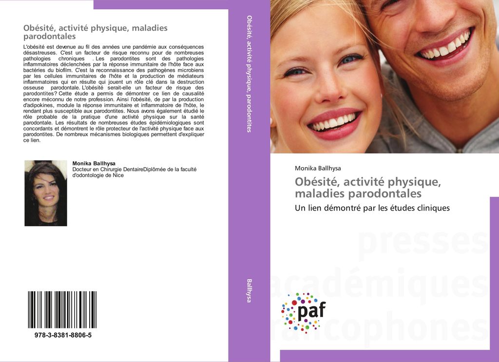 Obésité, activité physique, maladies parodontales