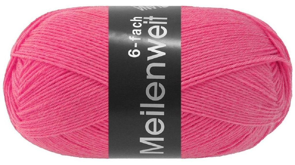 Lana Grossa MEILENWEIT 150 g UNI 6-fach Sockenwolle die Produktbild 