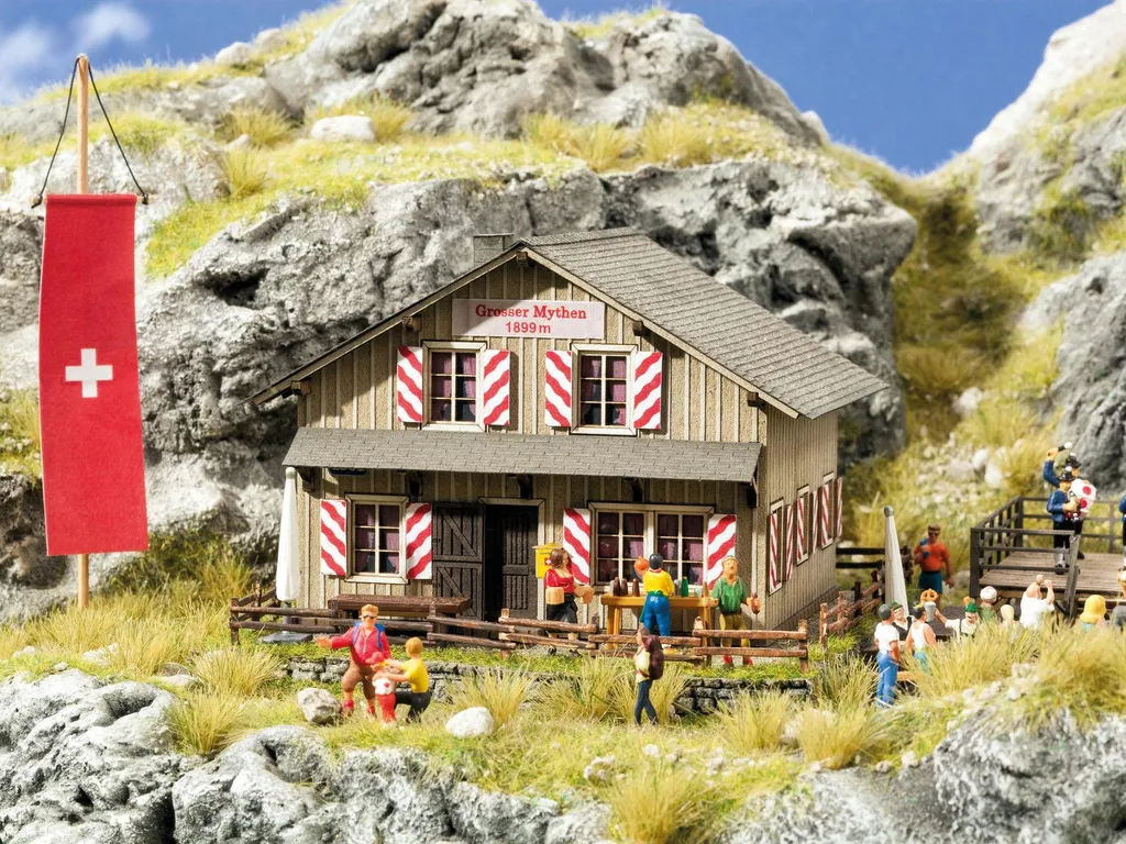 Restaurant de Montagne Grosser Mythen NOCH 63800 - Kit Laser-Cut Précis