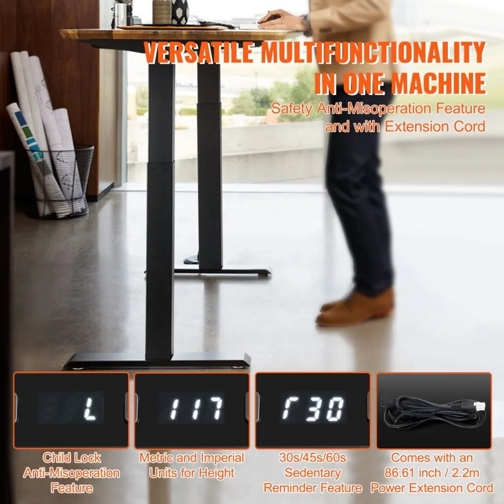 Base de table réglable en hauteur électrique pour poste de travail - 6