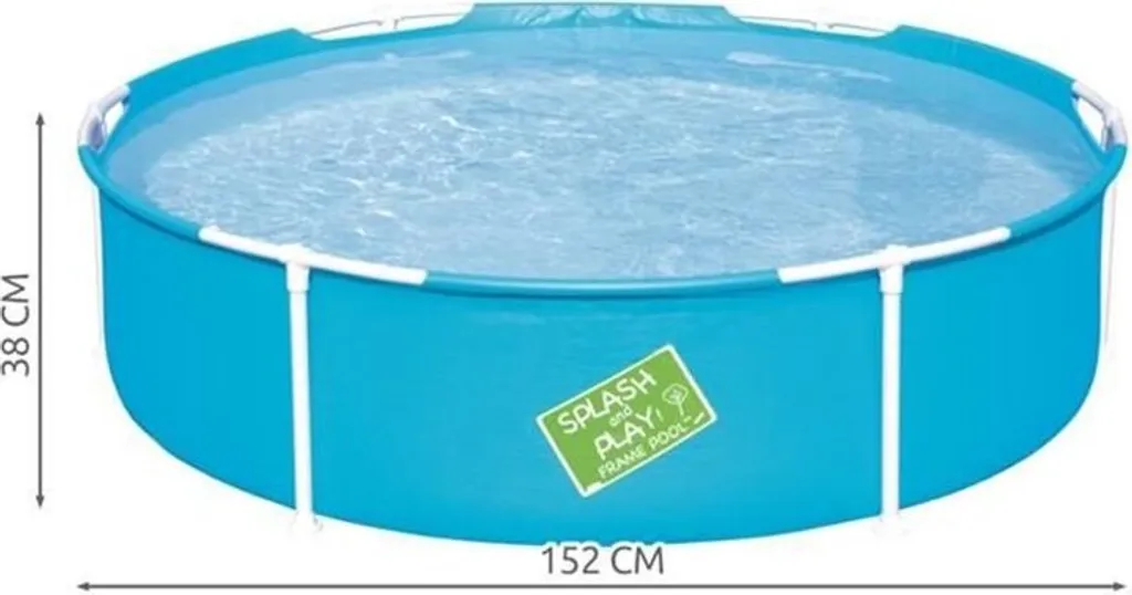Piscine Enfant 152 cm Bestway My First Frame Pool à Structure Acier - 16
