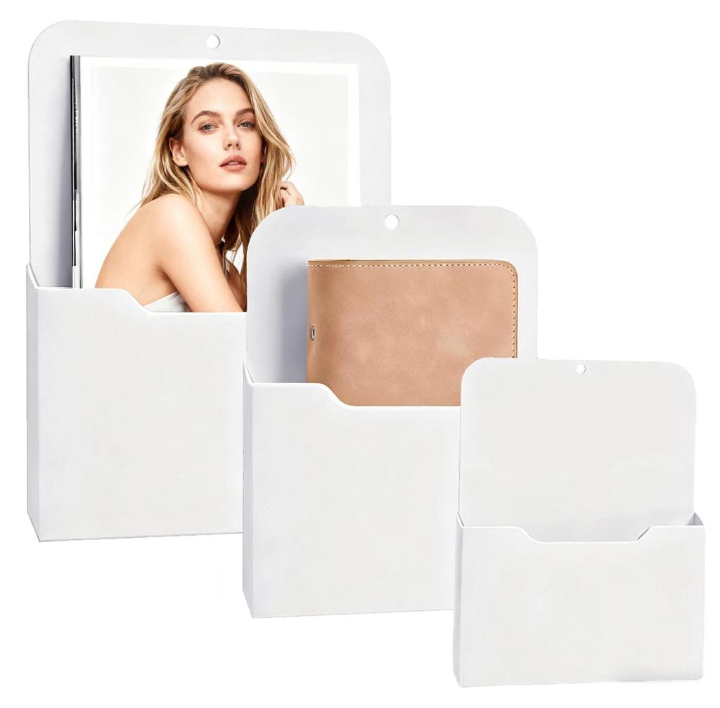 Magnetische Aktenhalter, 3 Größen, Briefhalter, magnetische Papierhalter, Dokumentenhalter, Stifthalter, Zeitungshalter, für Metall-Whiteboard-O...