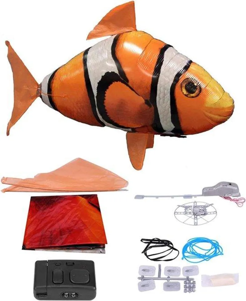 Requin Volant Télécommandé Air Swimmer - Jouet Gonflable Géant RC