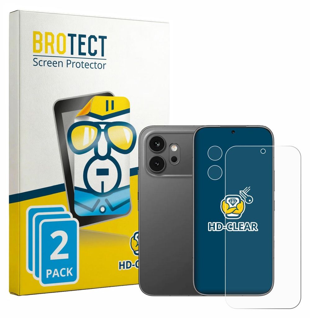 2x Für Honor 600 (Display+Kamera) Schutzfolie BROTECT Produktbild 