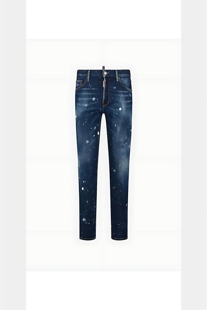 Dsquared2 Dark Moldy Wash Cool Guy Jeans Designer Denim Blau