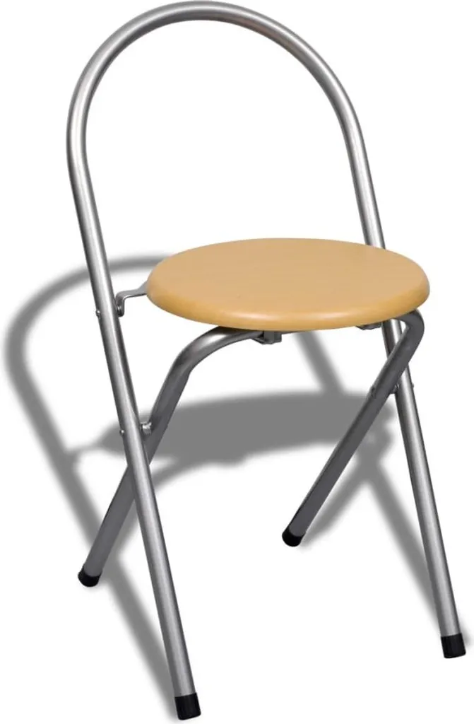 Table de cuisine rabattable et 2 chaises compactes en métal noir