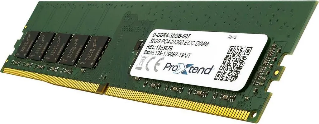Mémoire DDR4 32 Go ProXtend pour Montage Vidéo et Multitâche Fluide