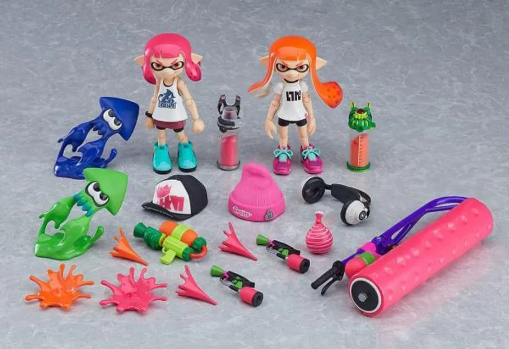 Figurine Figma Splatoon Girl DX Edition pour diorama de jeu vidéo - 18
