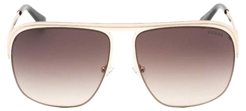 Guess - Quadratisch-Sonnenbrille für Herren SY679 (Einheitsgröße) (Gold)