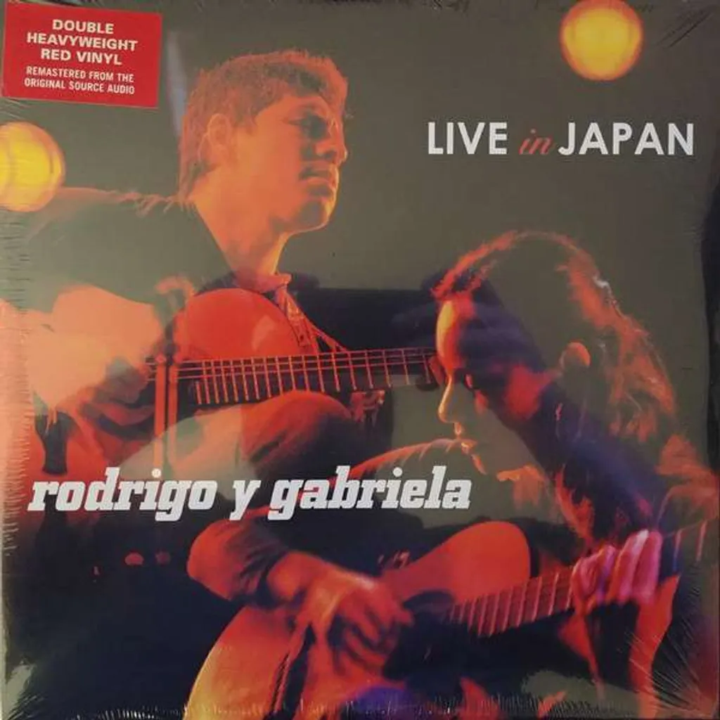 Vinyle Rouge Rodrigo Y Gabriela Live In Japan Remasterisé LP Collector