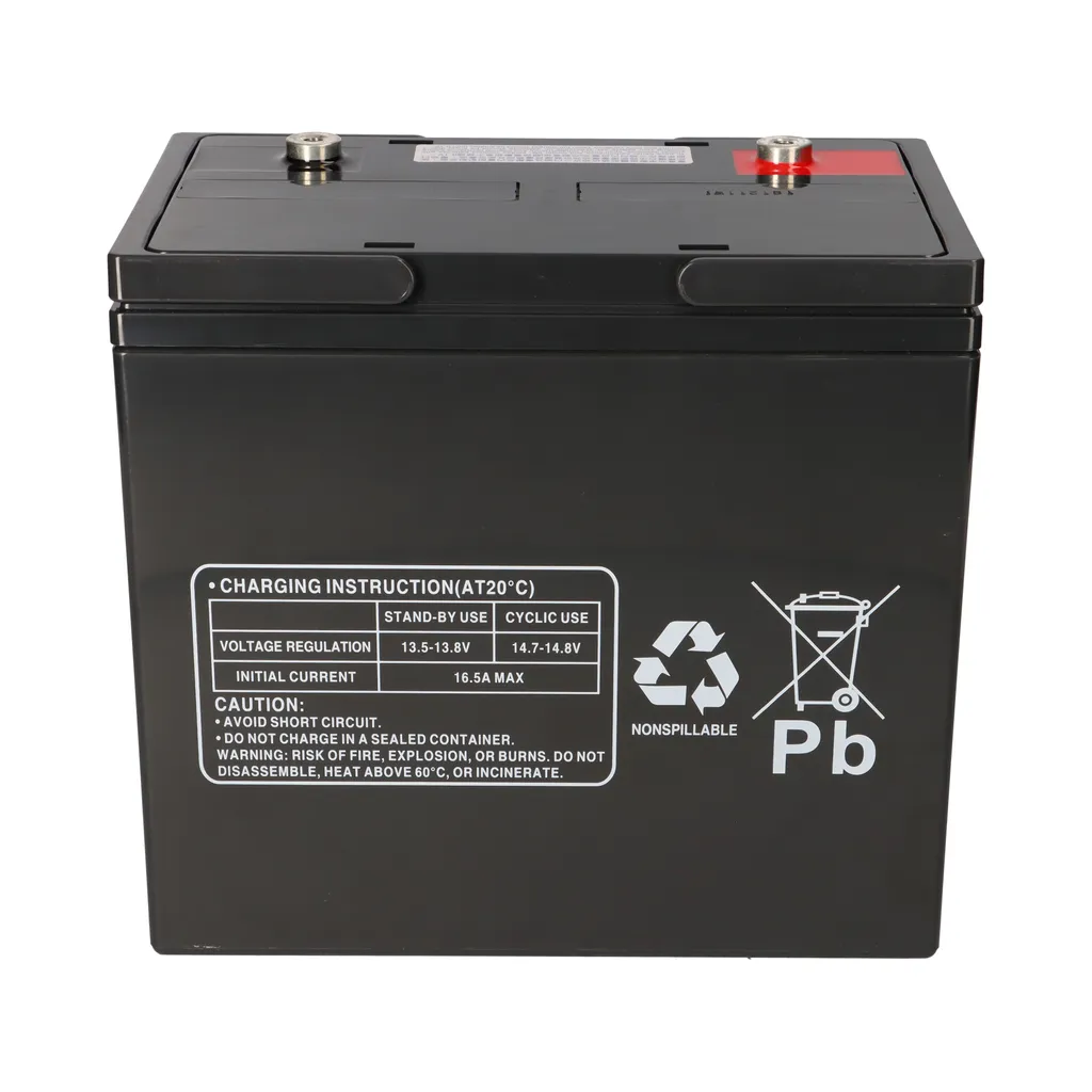 Batterie au plomb Multipower MPL55-12 12V 55Ah Pb haute performance
