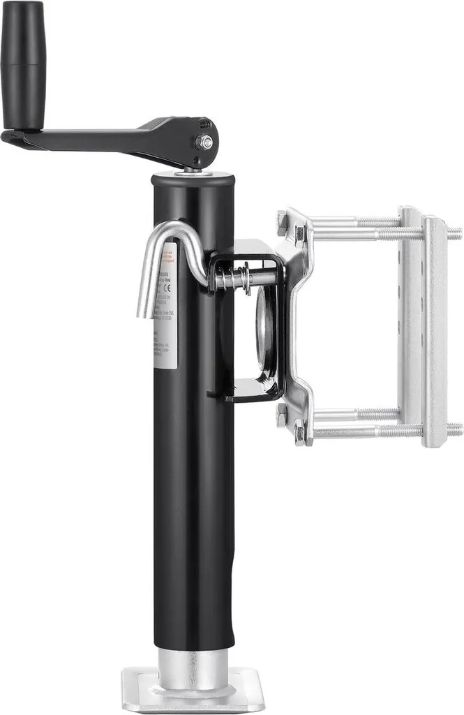 Cric de timon pour remorque de bateau ou utilitaire 2000 lb robuste