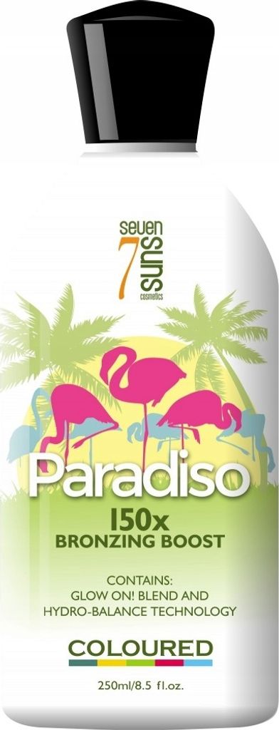 7suns Paradiso X150 Bronzer pro solárium 250ml Obrázek produktu 