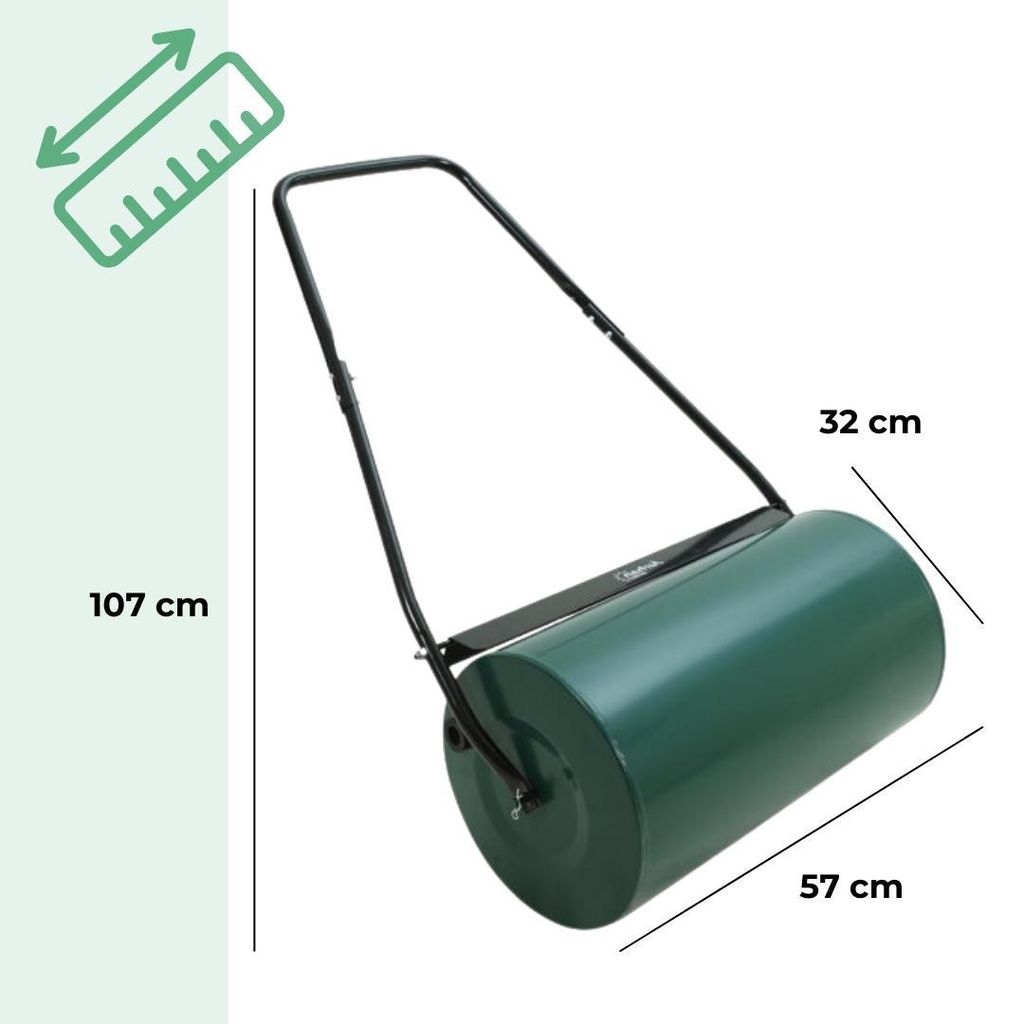 Valec na trávnik FARMER, 57cm, zelená Obrázok produktu 