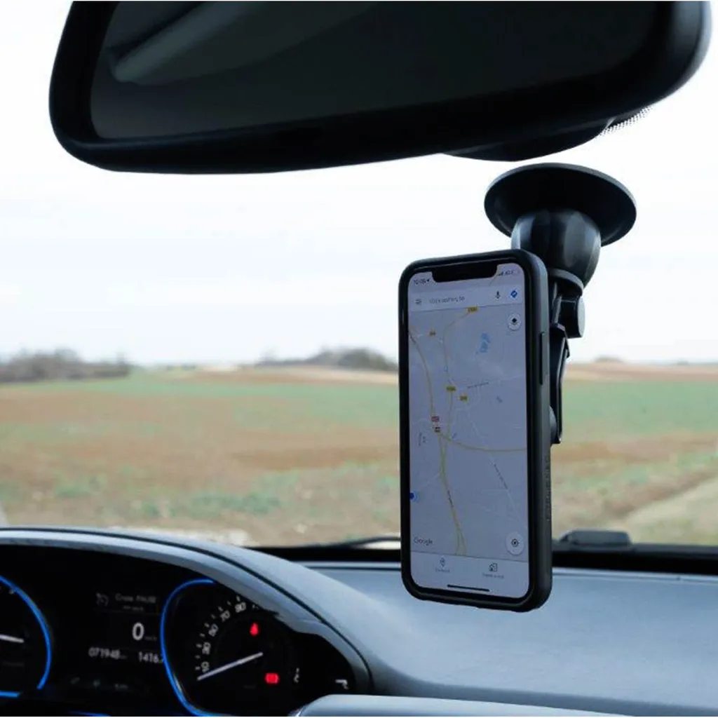 Support GPS Voiture FitClic Neo pour Utilisation Tableau de Bord Noir