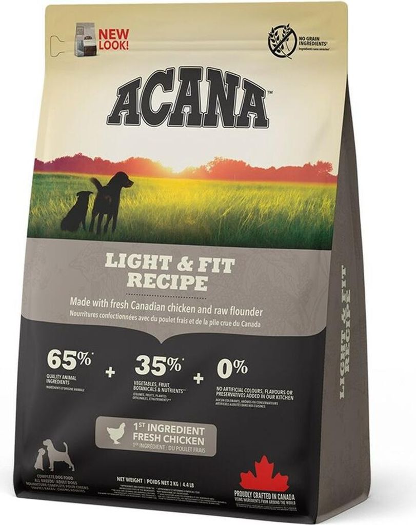 Cane Acana Heritage Adult Light & Fit 2 kg Immagine del prodotto 