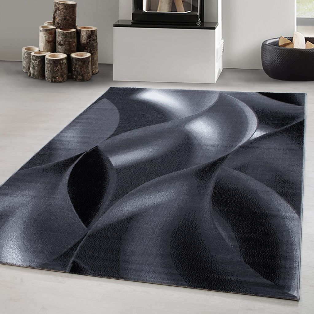 Carpetsale24 Kurzflor Teppich Wohnzimmer Modern Abstrack Design, Rechteckig Teppich, Weich und Pflegeleicht, Grösse: 240x340 cm