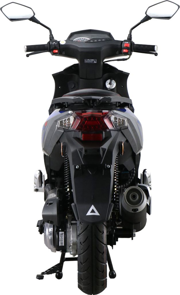 Motorroller Mustang FI 50 ccm 45 kmh EURO 5 blau-grau Produktbild 9