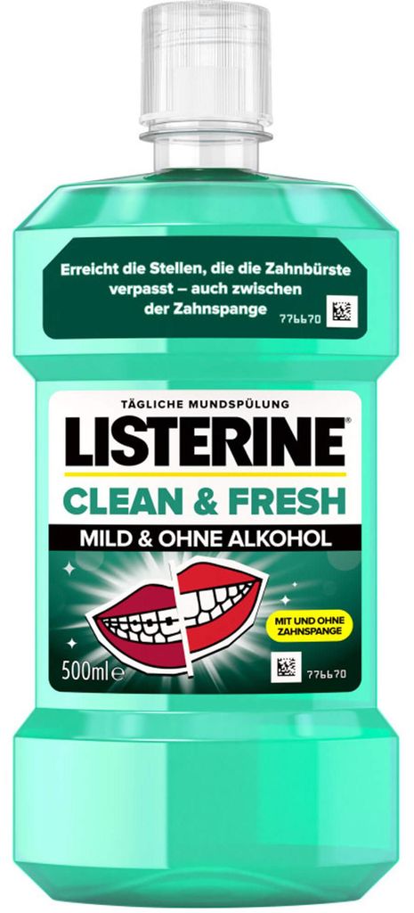 Listerine Clean & Fresh Mundspülung 500 ml