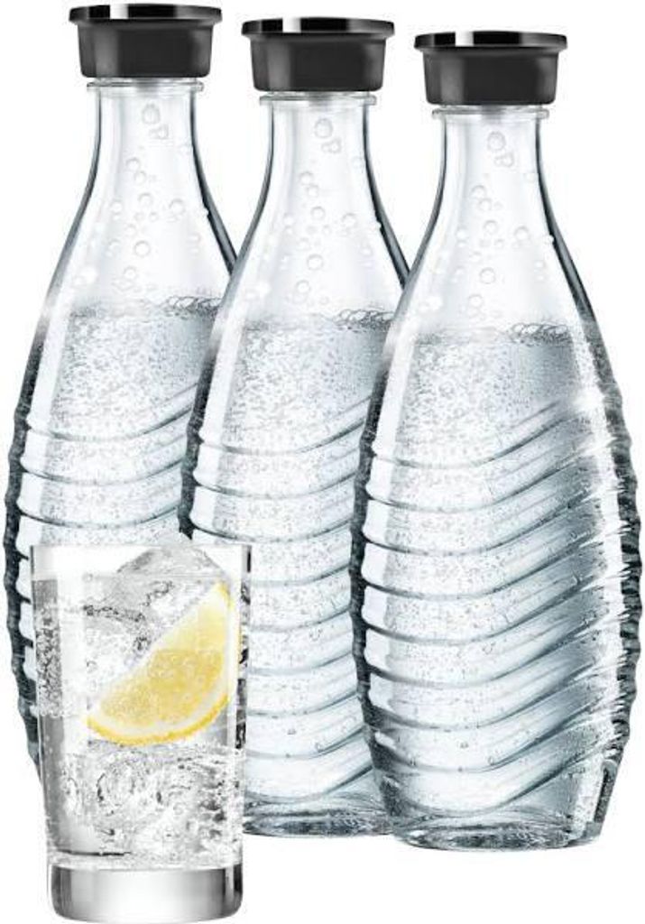 SodaStream Crystal 2.0 Aktionspack Wassersprudler, Titan, Produktbild 3
