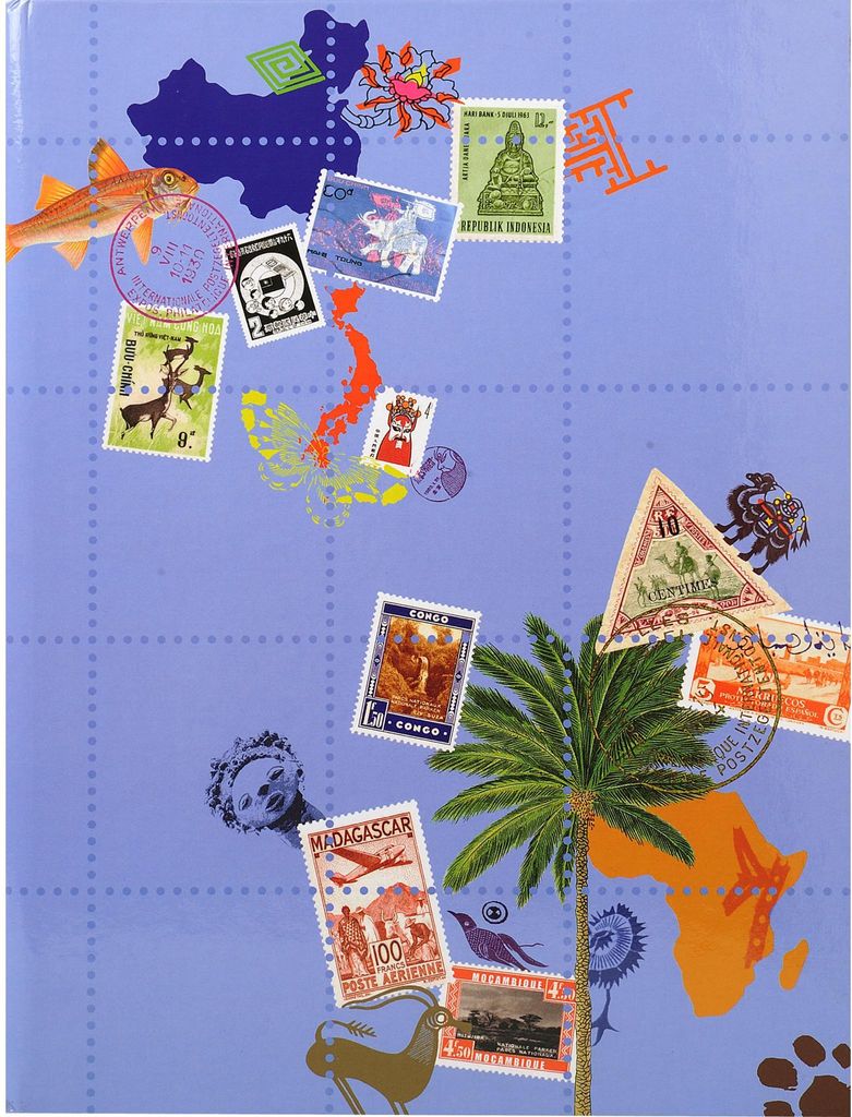 Exacompta 5x Briefmarken Einsteckalbum 16 Seiten 165x225cm Sortiert25634E