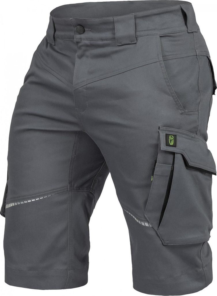Leibwächter Shorts Flex-Line FLEXK27 Herren Gr. 68 grau/schwarz