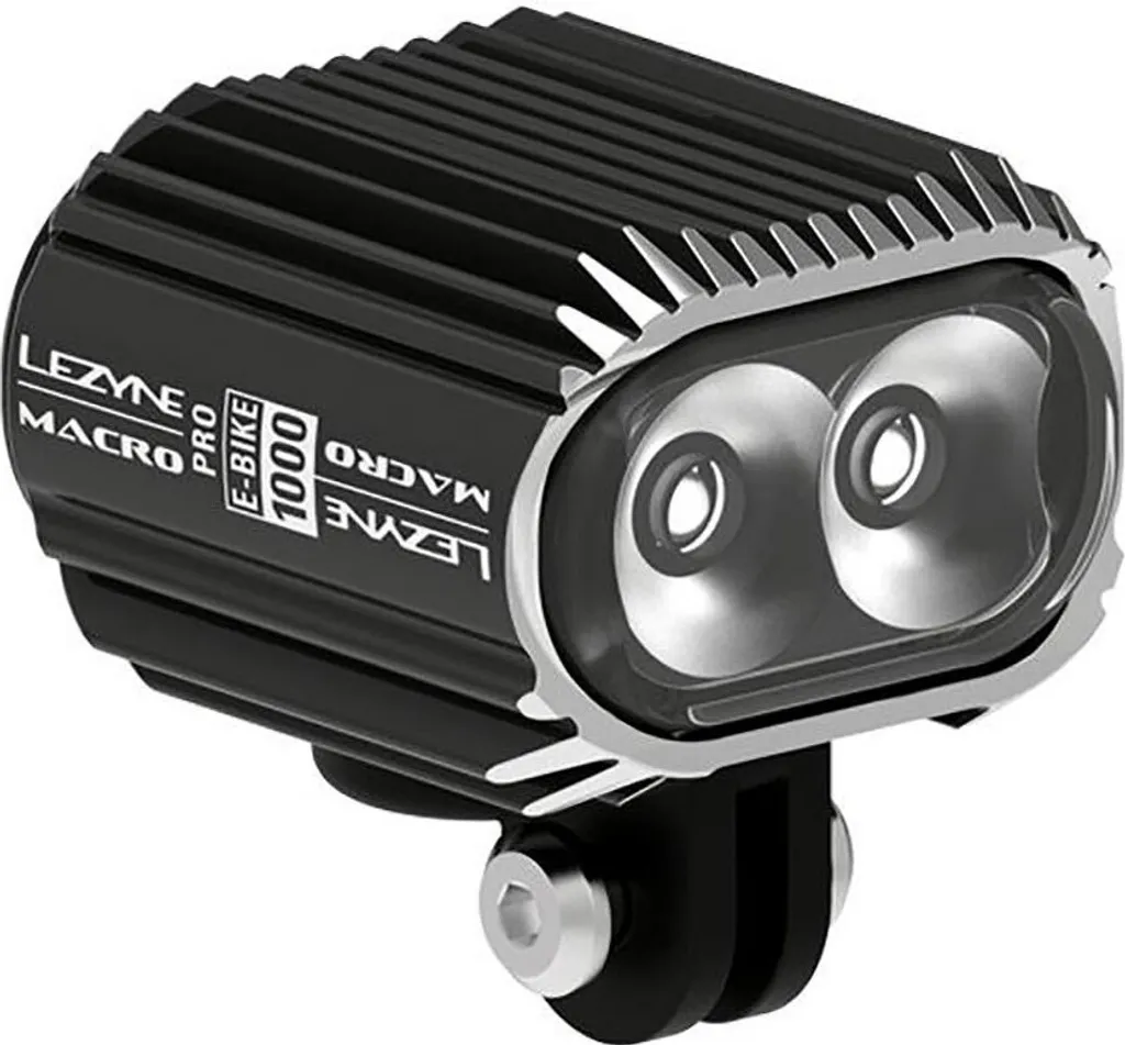 Lezyne Macro Drive 1000 : Éclairage Vélo Électrique 1000 Lumens Noir