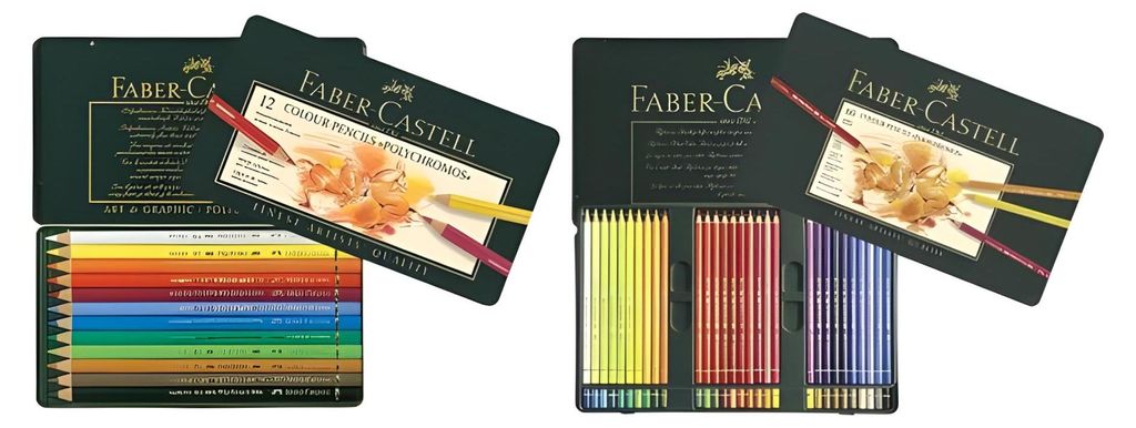 FABER-CASTELL Farbstift Polychromos 36er Metalletui Produktbild 