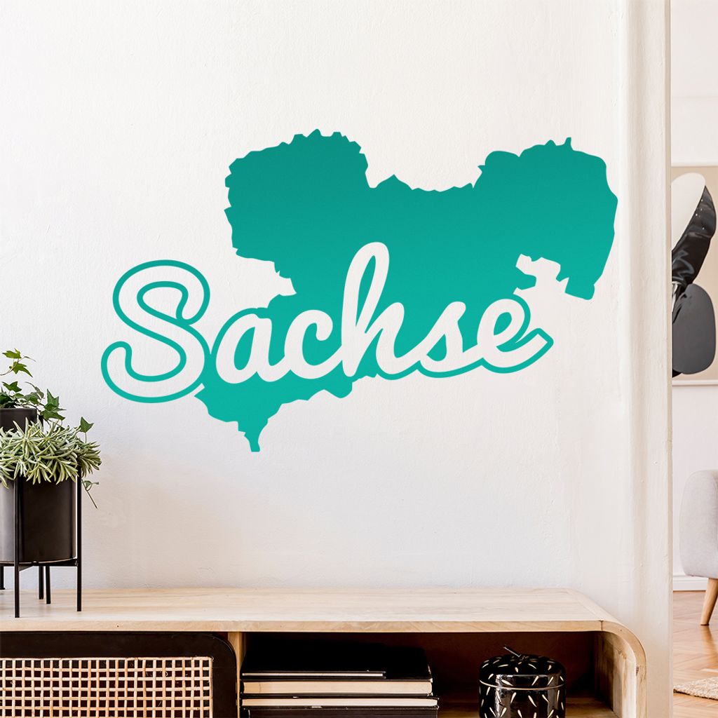 Sachse Sachsen Herkunft Wandtattoo Wandaufkleber Wall Sticker - Dekoration, Küche, Wohnzimmer, Schlafzimmer, Badezimmer